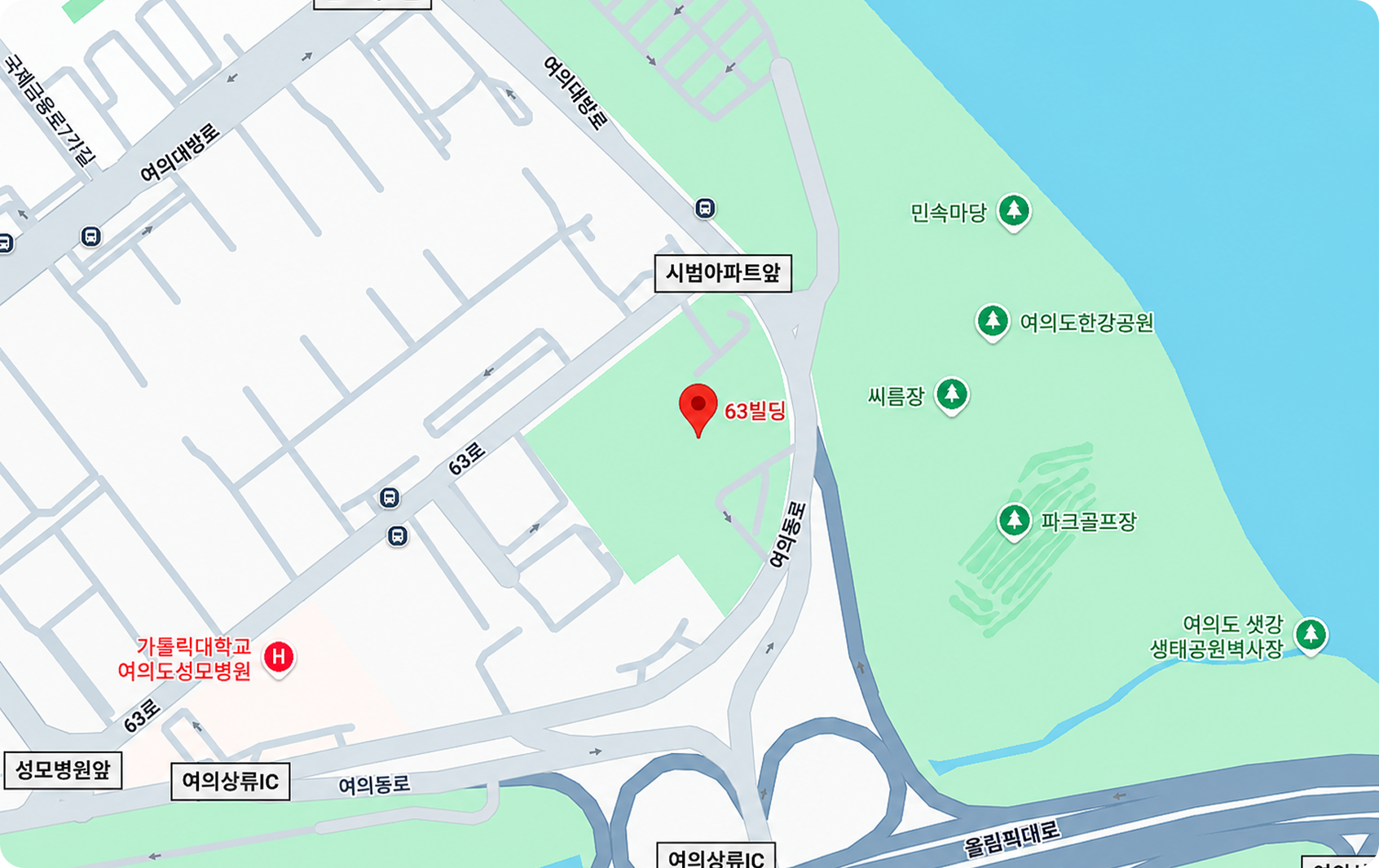 63 Building Location Map